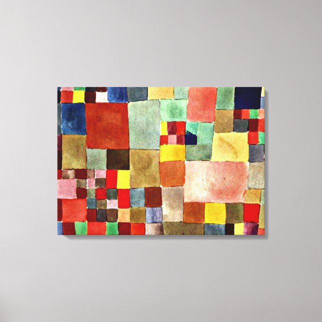 Klee - Flora on Sand Canvas Print (Front)