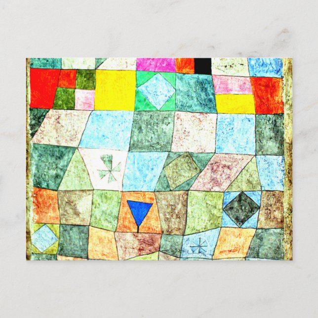 Klee - Freundliches Spiel Anagoria Postcard (Front)