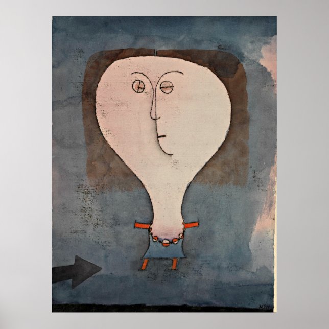 Klee - Fright of a Girl Poster (Front)