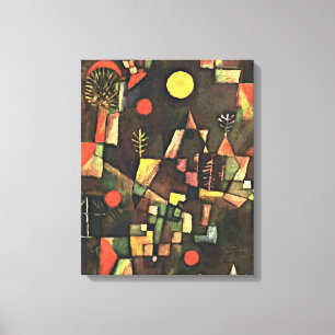 Klee - Full Moon Canvas Print