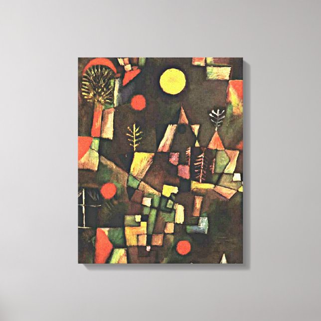 Klee - Full Moon Canvas Print (Front)