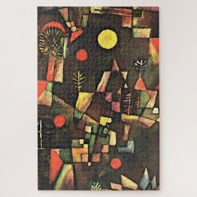 Klee - Full Moon Jigsaw Puzzle (Vertical)