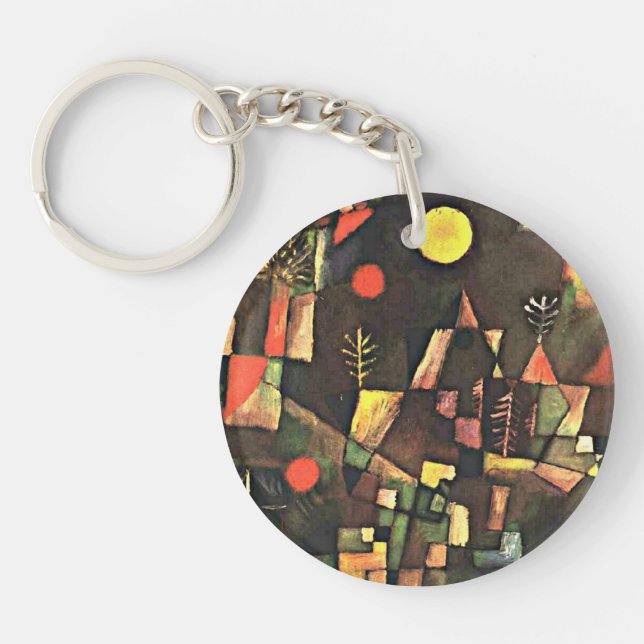 Klee - Full Moon Key Ring (Front)