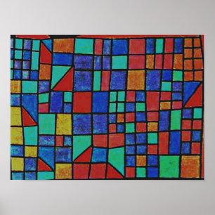 Klee - Glass Facade Poster