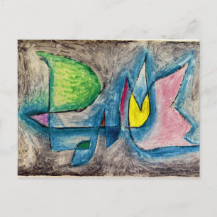 Klee - Group of Trees Postcard