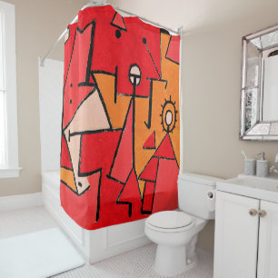 Klee - Heat Shower Curtain