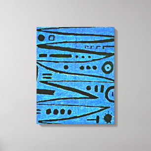 Klee - Heroic Fiddling-1938 Canvas Print