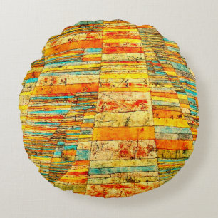Klee - Highways and Byways Round Cushion