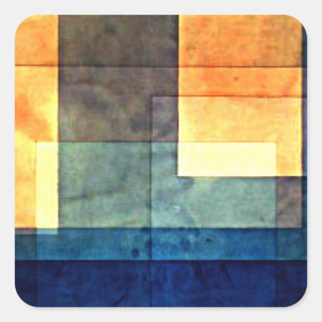 Klee - House on the Water Square Sticker (Front)