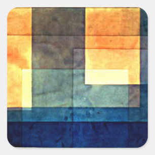 Klee - House on the Water Square Sticker