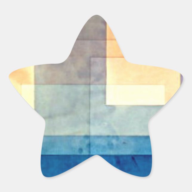 Klee - House on the Water Star Sticker (Front)