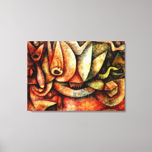 Klee - Indiscretion Canvas Print