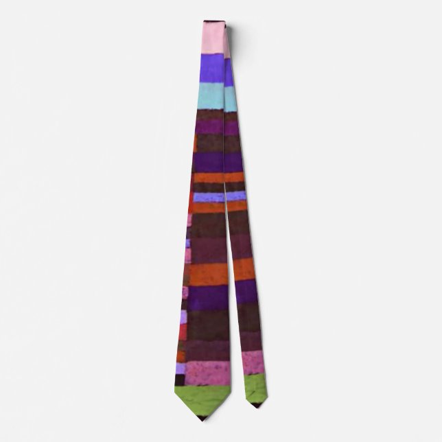 Klee - Individualised Altimetry of Stripes-1930 Tie (Front)