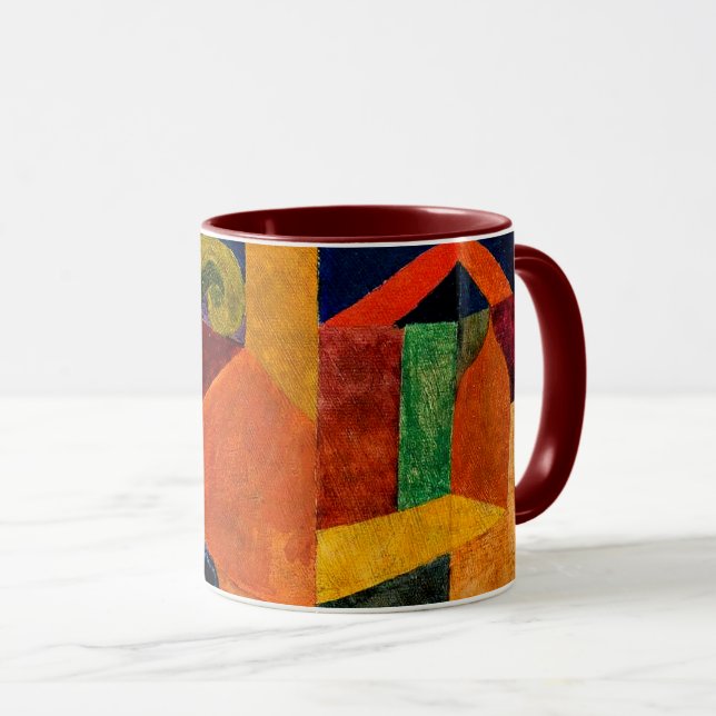 Klee - Landscape with Flags Mug (Front Right)