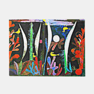 Klee - Landscape with Yellow Birds  Doormat