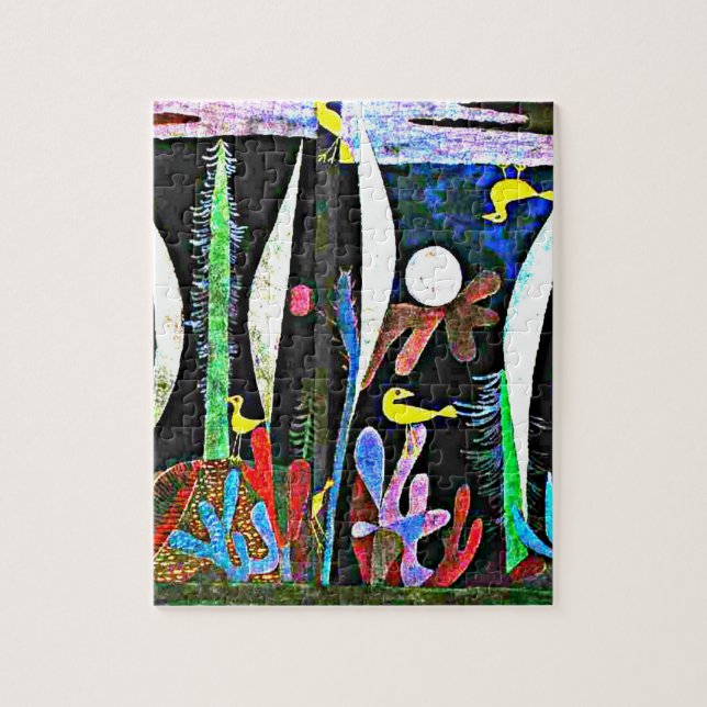 Klee - Landscape with Yellow Birds Jigsaw Puzzle (Vertical)