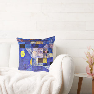 Klee - Moonlight, Paul Klee painting, Cushion