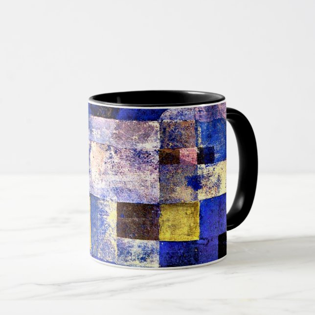Klee - Moonlight, Paul Klee painting, Mug (Front Right)