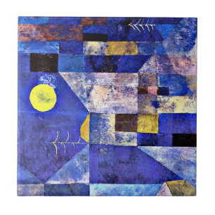 Klee - Moonlight, Paul Klee painting, Tile