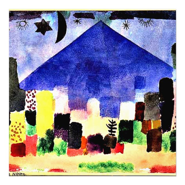 Klee - Mount Niesen Photo Print (Front)