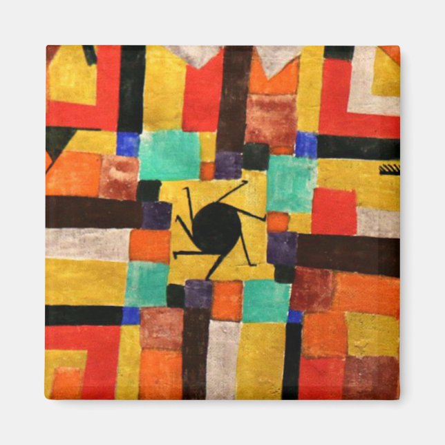 Klee - Musee Aix large Magnet (Front)