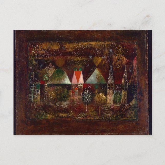 Klee - Night Feast Postcard (Front)