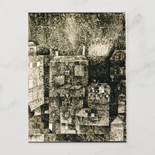 Klee - Night Impression of a Southern Town Postcard