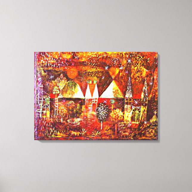 Klee - Nocturnal Festivity Canvas Print (Front)