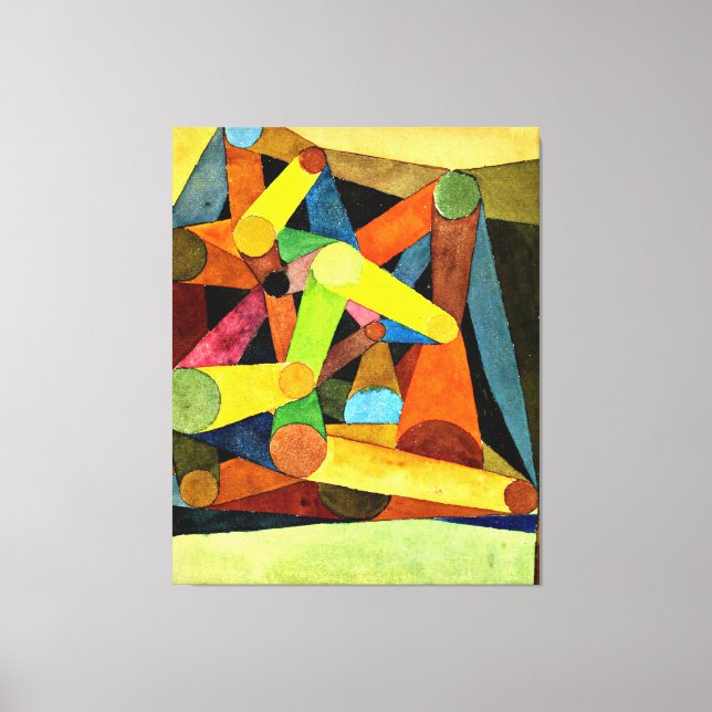 Klee - Opened Mountain Canvas Print (Front)