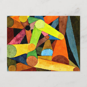 Klee - Opened Mountain watercolor Postcard