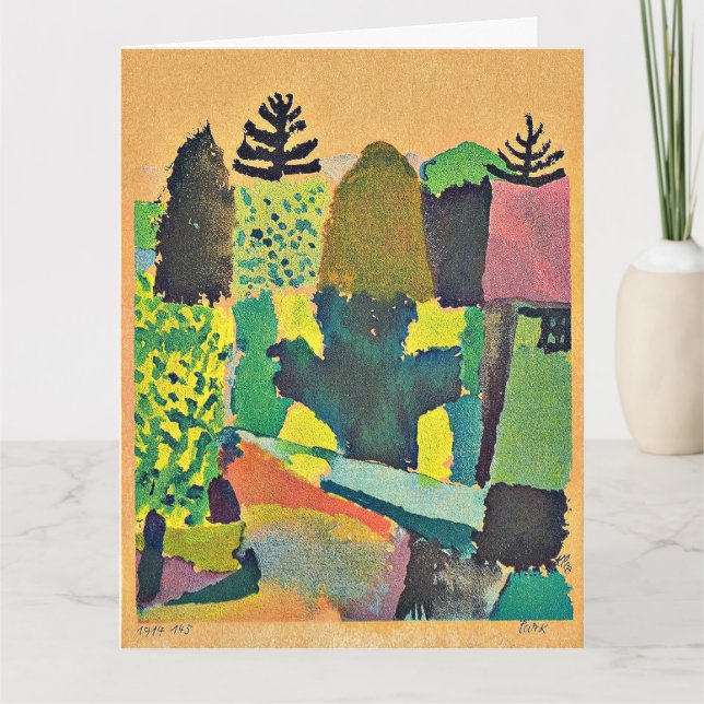 Klee - Park,  Card (Front)