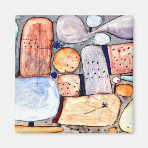 Klee - Parts of a Landscape Assembled Magnet