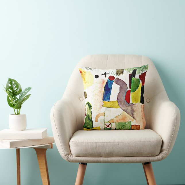 Klee - Pathetic Watercolor Cushion (Chair)