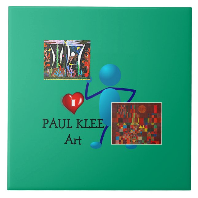 Klee - Paul Klee Art Tile (Front)