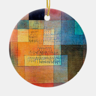 Klee - Polyphonic Architecture Ceramic Tree Decoration