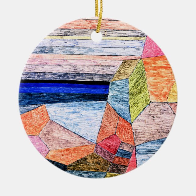 Klee - Promontorio Ph, Ceramic Tree Decoration (Front)