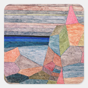 Klee - Promontorio Ph., Square Sticker