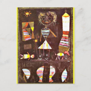 Klee - Puppet Theatre Postcard