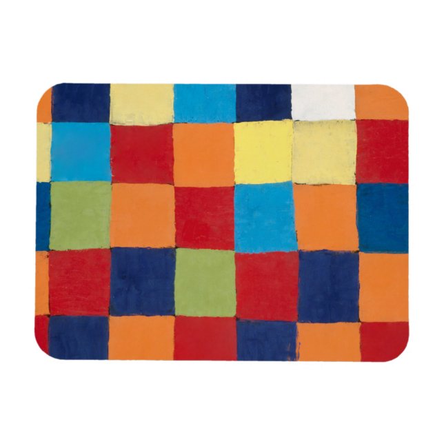 Klee - Qu 1, Colour Chart, Magnet (Horizontal)