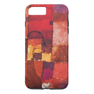 Klee - Red and White Cupolas iPhone 8 Plus/7 Plus Case