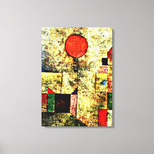 Klee - Red Balloon Canvas Print