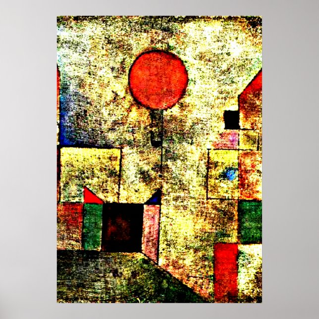 Klee - Red Balloon Poster (Front)