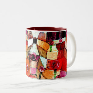 Klee - Rose Garden Two-Tone Coffee Mug