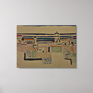 Klee - Seaside Resort in the South of France Canvas Print