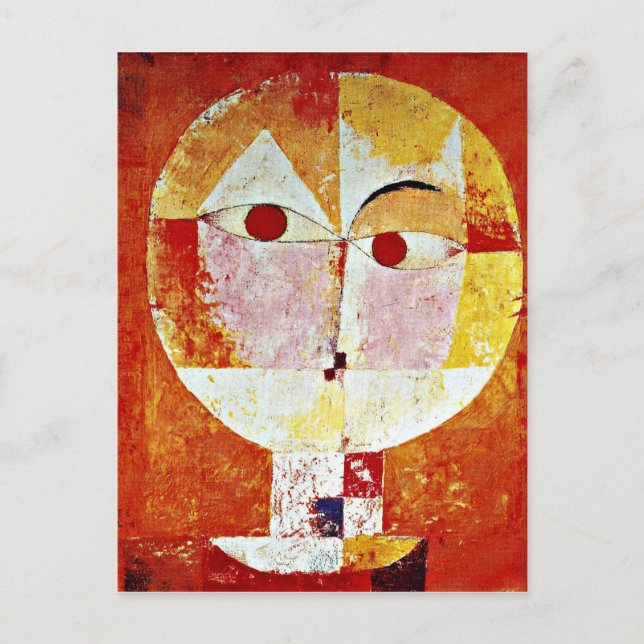 Klee - Senecio Postcard (Front)