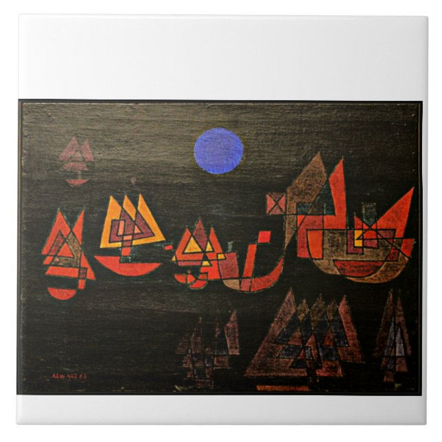 Klee - Ships in the Night Tile (Front)