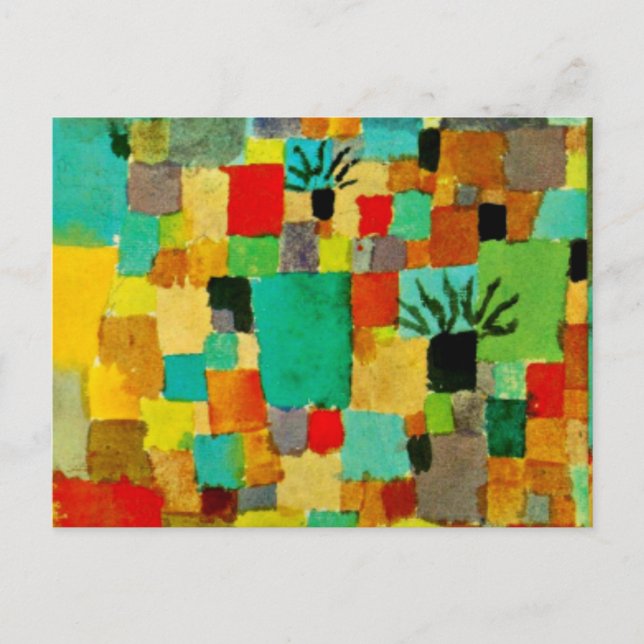 Klee - Southern Tunisia Postcard (Front)