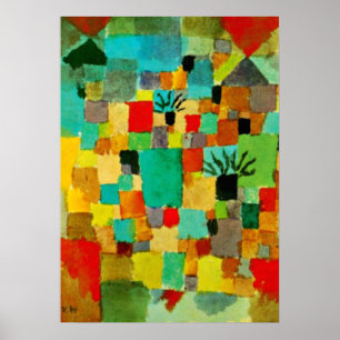 Klee - Southern Tunisian Gardens-1919 Poster