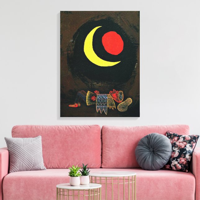 Klee - Strong Dream Canvas Print (Insitu(LivingRoom))