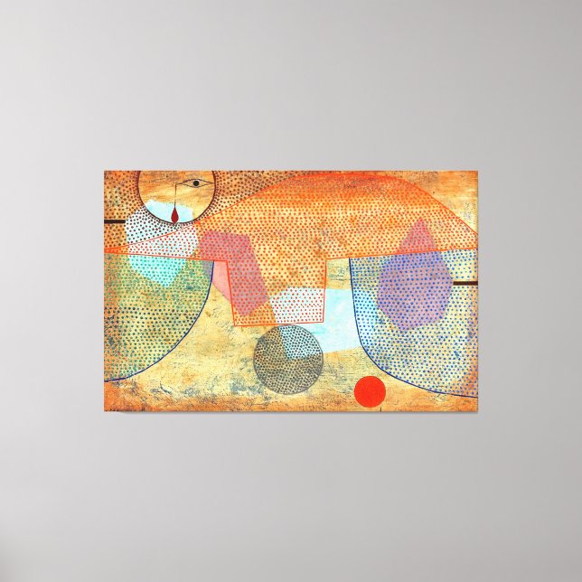 Klee - Sunset Canvas Print (Front)